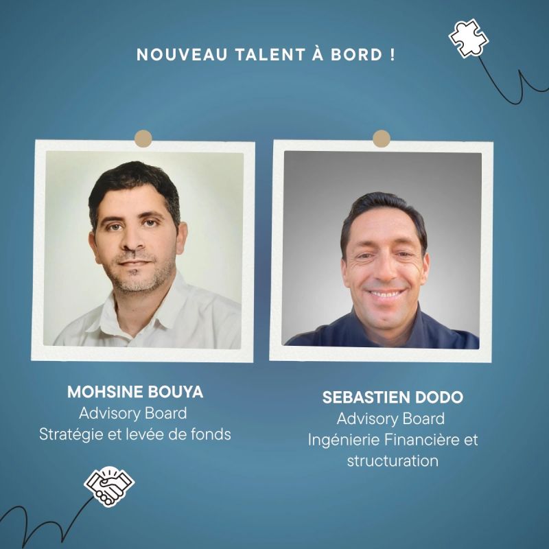 Sebastien Dodo et Mohsine Bouya rejoignent l'Advisory Board d'AI Robotics
