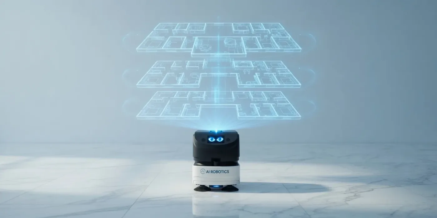 Cartographie autonome, multi-étages.