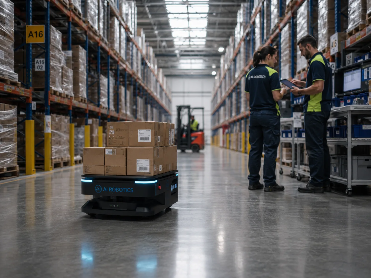 Ce qui change dans un entrepôt logistique.