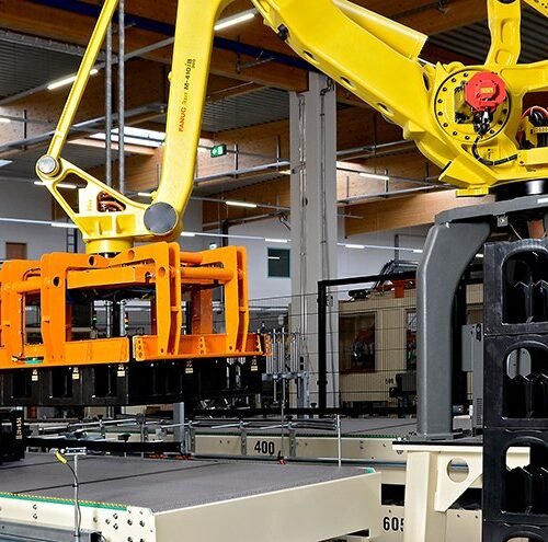 Robot palettisation